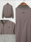 Men's Urban Casual Bomber Jacket & Chinos Look – Cherry