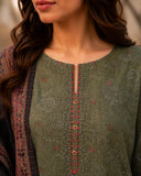 Premium Dye-Over Print Khaddar KCE-3096