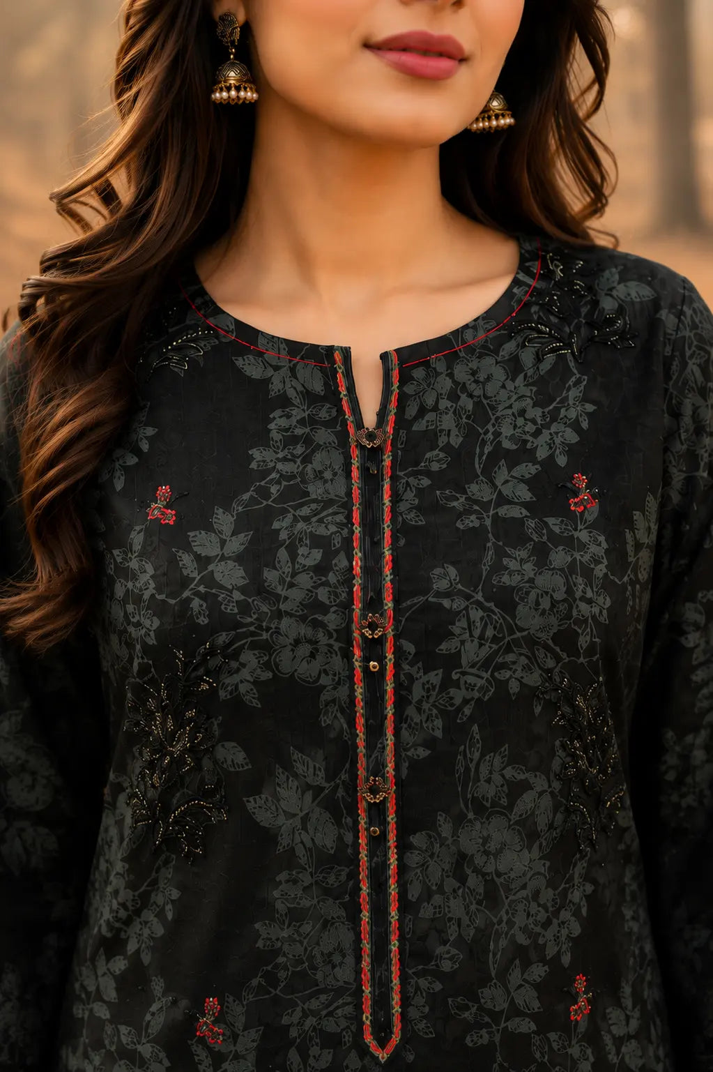 Premium Dye-Over Print Khaddar KCE-3087