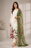 Printed Silk Suit