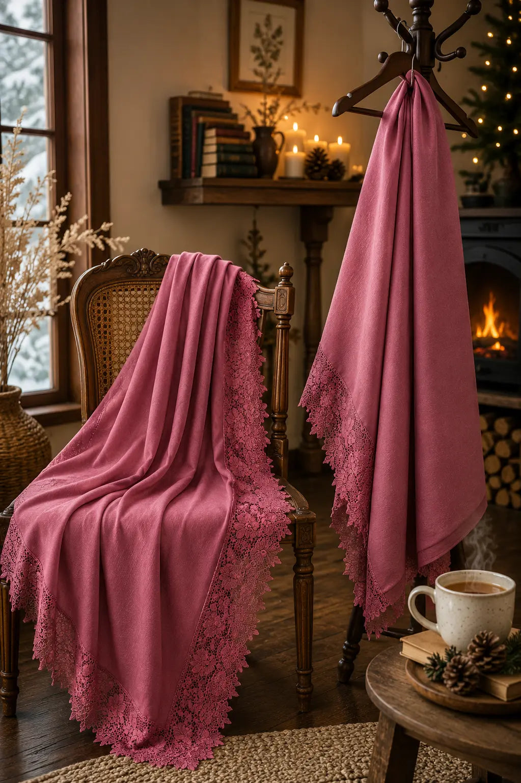 Premium Wool Shawl – Winter Collection