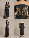 Kashmir Cloth Luxury Black Party Wear Suit – Women's Premium Collection