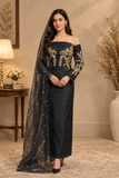 Kashmir Cloth Luxury Black Party Wear Suit – Women's Premium Collection