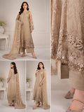 3 Piece Unstitched Embroidered Chiffon Suit