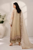 3 Piece Unstitched Embroidered Chiffon Suit